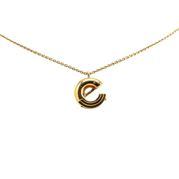 Louis Vuitton LV&ME Necklace M61060 Gold Plated Women's LOUIS VUITTON - Picture 1 of 5